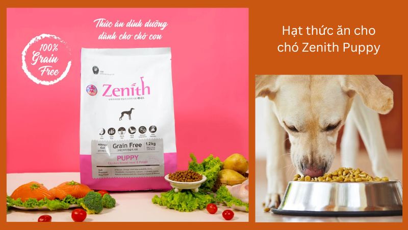 Hạt thức ăn cho chó Zenith Puppy